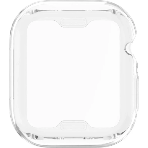 Etui z osłoną ekranu Bizon Case Watch Felipe do Apple Watch 10 / 11 42mm przezroczyste