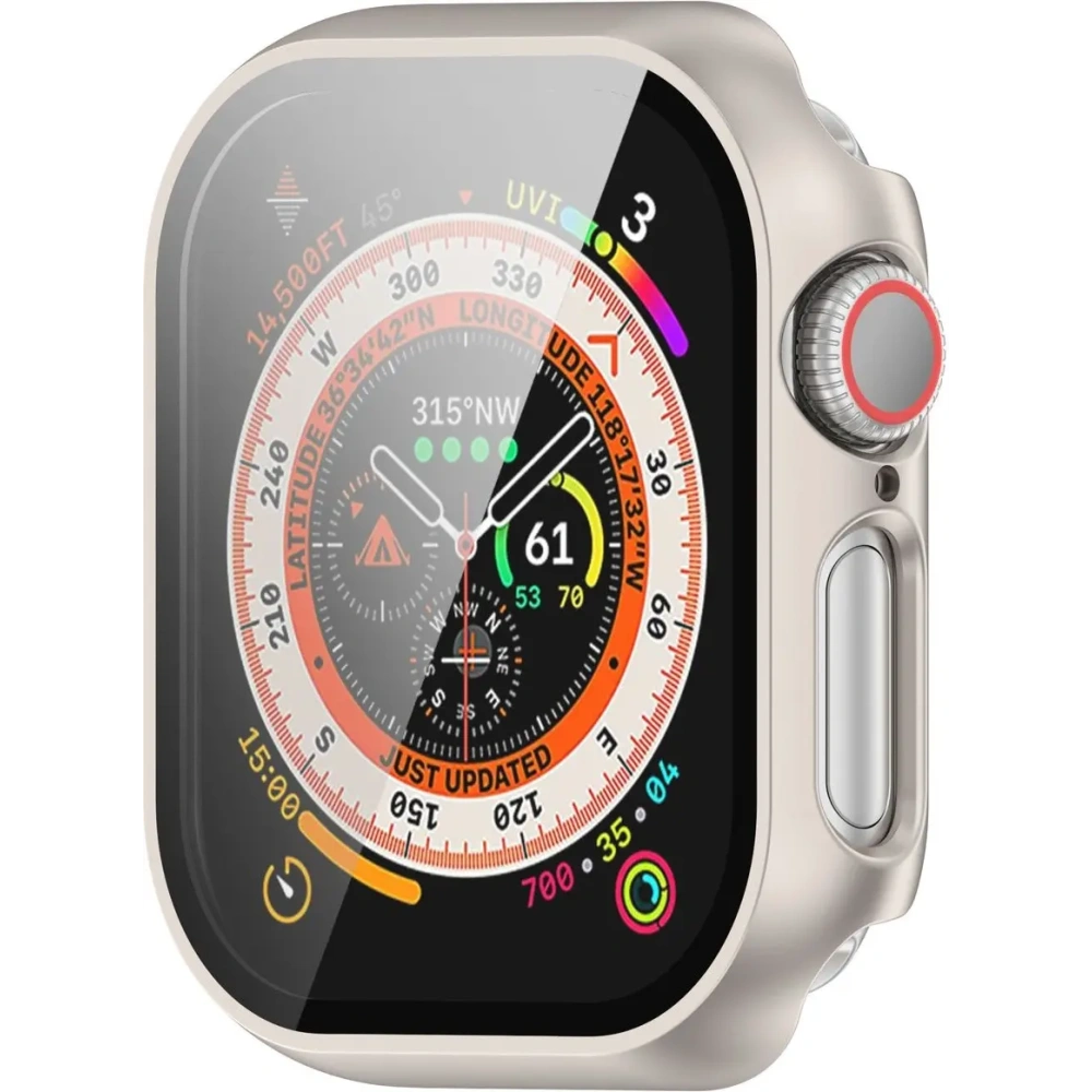 Hurtownia GSM - Bizon Case+Glass Ceas Apple Watch 10 42mm șampanie - BIZ6427 - {ean13} - Hurt