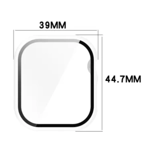 Hurtownia GSM - Etui se sklem na hodinky Bizon Case+Glass Watch do Apple Watch 10 42mm bílé - BIZ6428 - {ean13} - Hurt