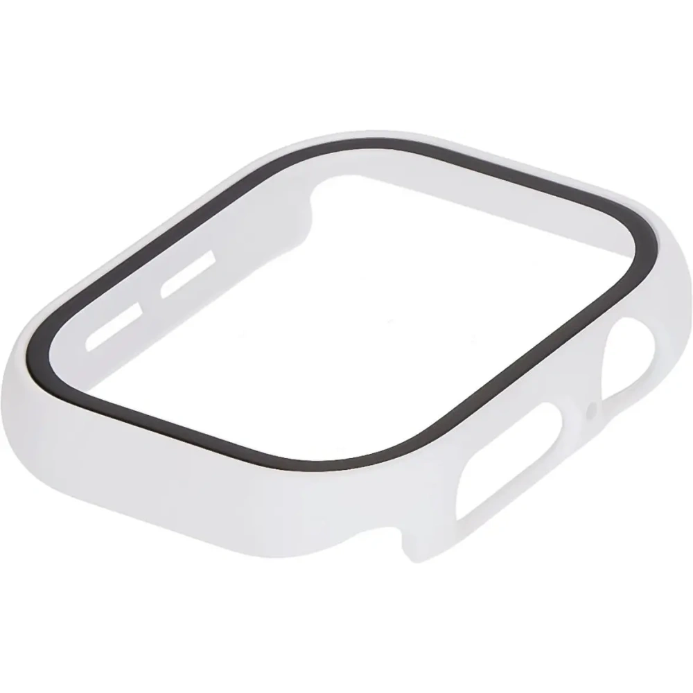 Hurtownia GSM - Etui ze szkłem do zegarka Bizon Case+Glass Watch do Apple Watch 10 42mm białe - BIZ6428 - {ean13} - Hurt