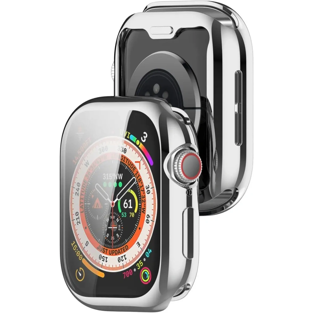 Wholesale Bizon Case Watch Felipe Apple Watch 10 (42mm) silver - BIZ6429 - {ean13} - Hurt