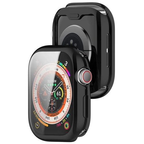 Etui z osłoną ekranu Bizon Case Watch Felipe do Apple Watch 10 / 11 46mm czarne