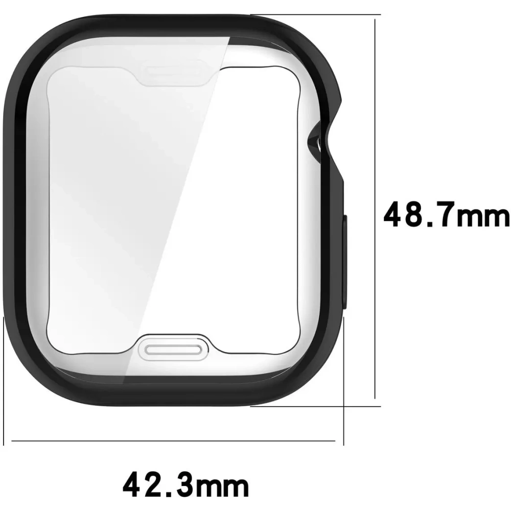 Hurtownia GSM - Bizon Case Watch Felipe Apple Watch 10 (46mm) fekete - BIZ6430 - {ean13} - Hurt