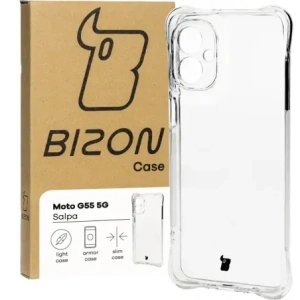 Wholesale Bizon Case Salpa Motorola Moto G55 5G clear - BIZ6431 - {ean13} - Hurt