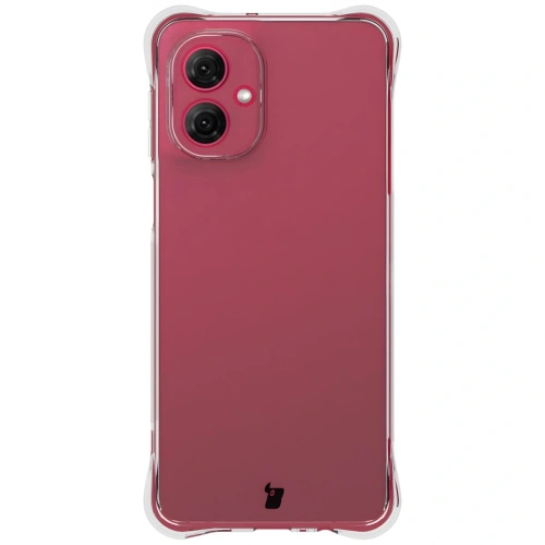 Elastyczne etui Bizon Case Salpa do Motorola Moto G55 5G przezroczyste