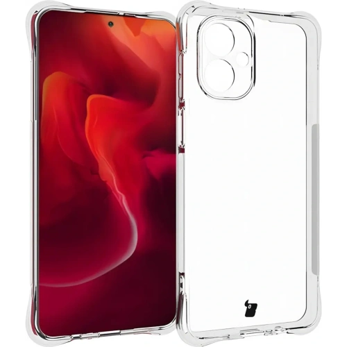 Elastyczne etui Bizon Case Salpa do Motorola Moto G55 5G przezroczyste