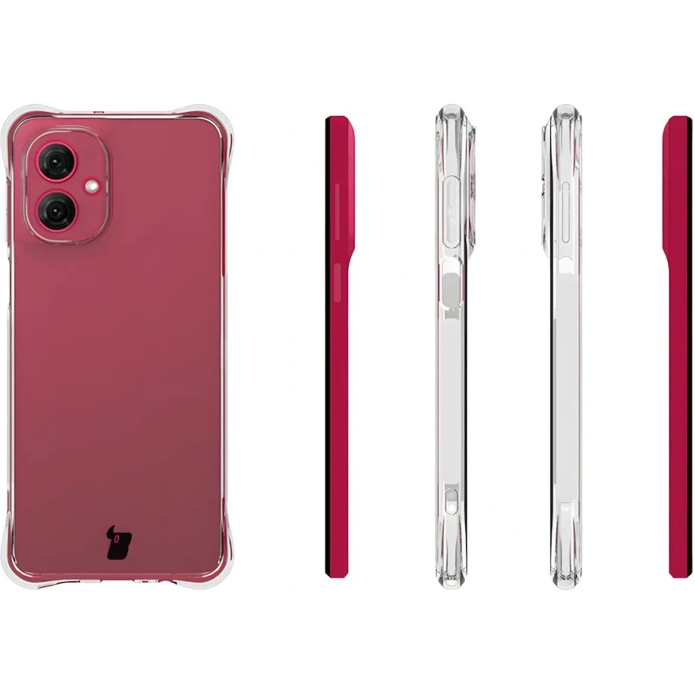 Wholesale Bizon Case Salpa Motorola Moto G55 5G clear - BIZ6431 - {ean13} - Hurt