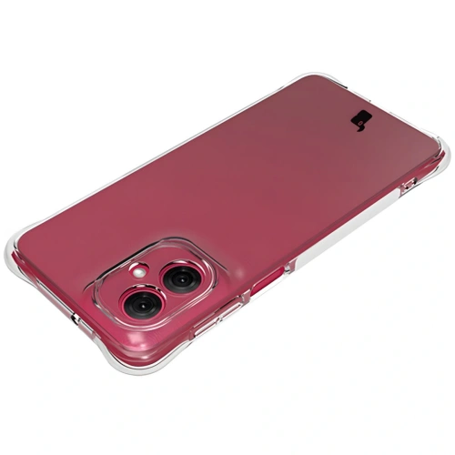 Elastyczne etui Bizon Case Salpa do Motorola Moto G55 5G przezroczyste