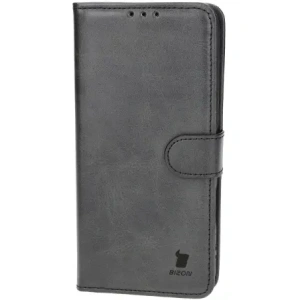 Etui z klapką Bizon Case Pocket do Apple iPhone 16 Pro Max czarne