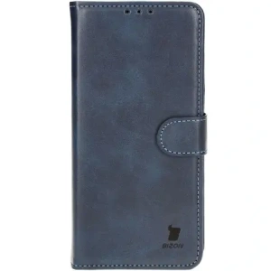 Etui z klapką Bizon Case Pocket do Apple iPhone 16 Pro Max granatowe