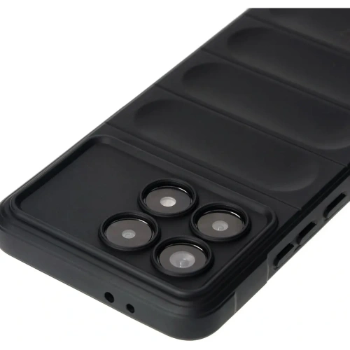 Pancerne etui Bizon Case Tur do Xiaomi Poco F6 Pro czarne