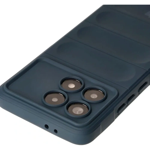 Pancerne etui Bizon Case Tur do Xiaomi Poco F6 Pro granatowe