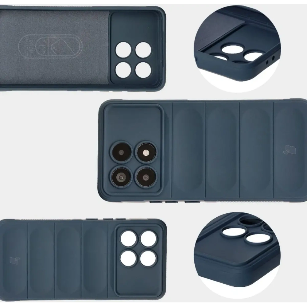 Hurtownia GSM - Pancerne etui Bizon Case Tur do Xiaomi Poco F6 Pro granatowe - BIZ6436 - {ean13} - Hurt
