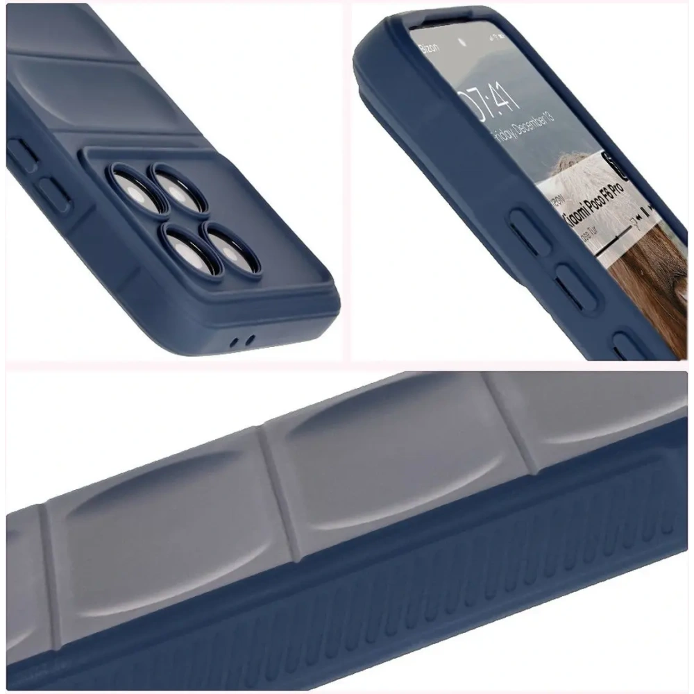 Hurtownia GSM - Pancerne etui Bizon Case Tur do Xiaomi Poco F6 Pro granatowe - BIZ6436 - {ean13} - Hurt