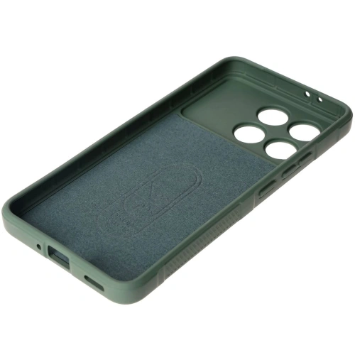 Pancerne etui Bizon Case Tur do Xiaomi Poco F6 Pro ciemnozielone