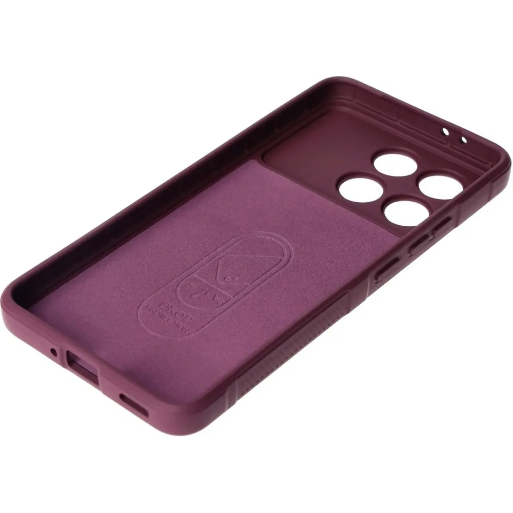 Hurtownia GSM - Pancerne etui Bizon Case Tur do Xiaomi Poco F6 Pro ciemnofioletowe - BIZ6438 - {ean13} - Hurt