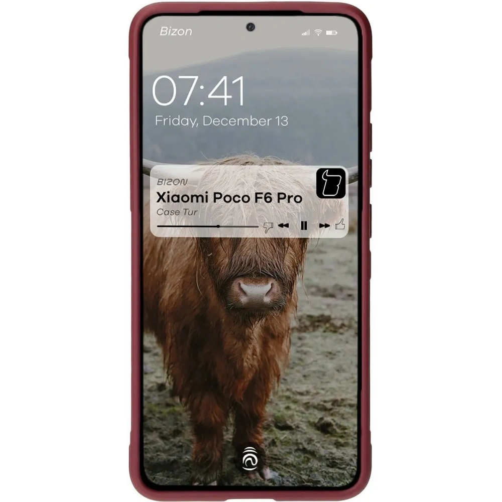 Hurtownia GSM - Pancerne etui Bizon Case Tur do Xiaomi Poco F6 Pro ciemnofioletowe - BIZ6438 - {ean13} - Hurt