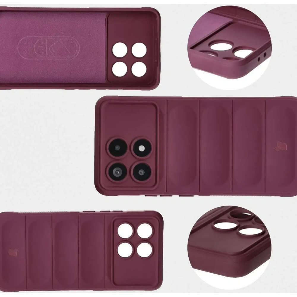 Hurtownia GSM - Pancerne etui Bizon Case Tur do Xiaomi Poco F6 Pro ciemnofioletowe - BIZ6438 - {ean13} - Hurt