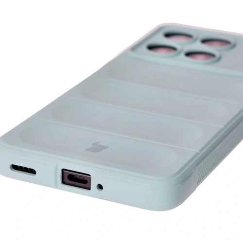 Pancerne etui Bizon Case Tur do Xiaomi Poco F6 Pro jasnoniebieskie