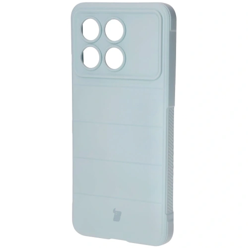 Pancerne etui Bizon Case Tur do Xiaomi Poco F6 Pro jasnoniebieskie