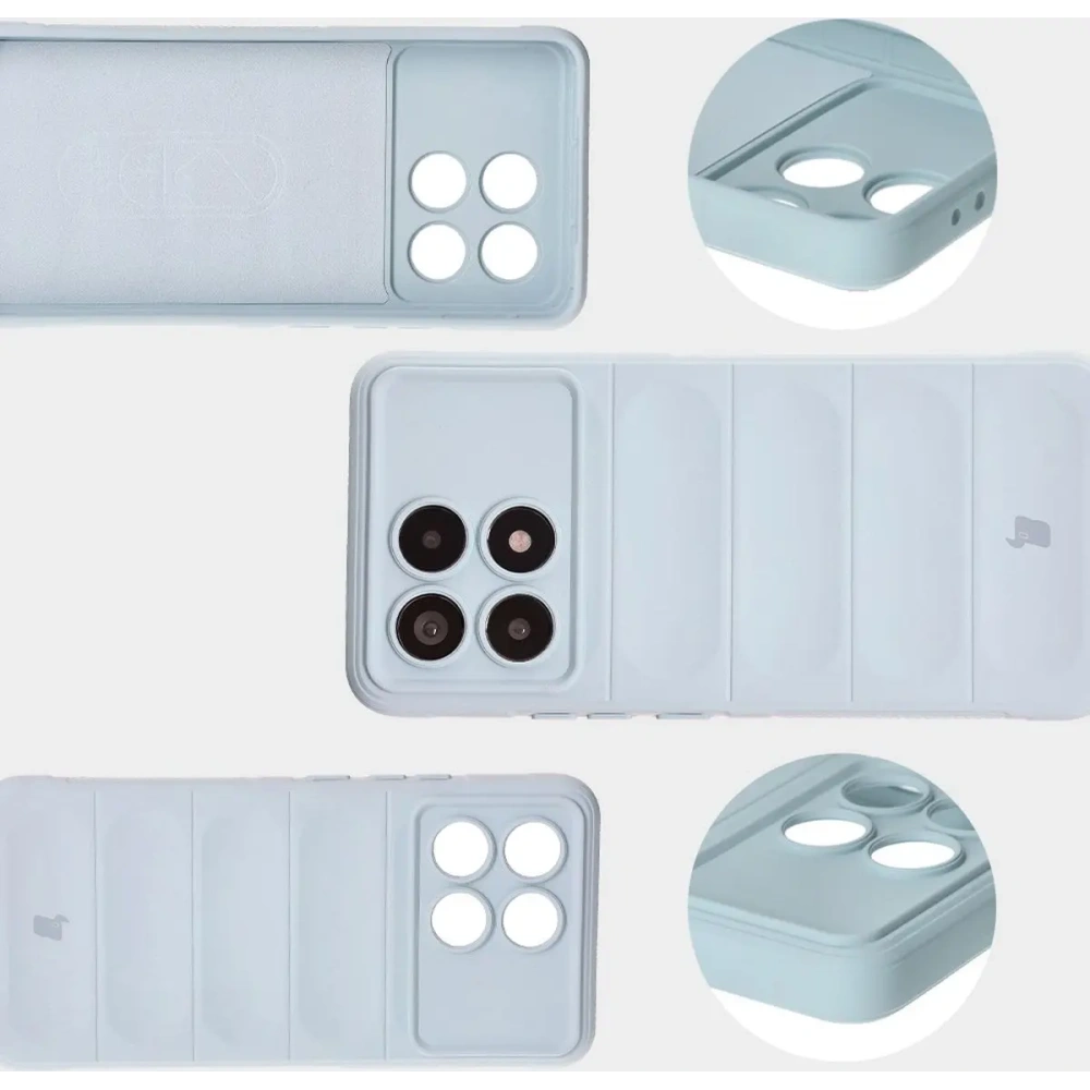 Hurtownia GSM - Bizon Case Tur Xiaomi Poco F6 Pro hellblau - BIZ6439 - {ean13} - Hurt