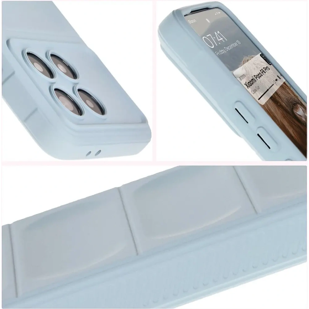 Hurtownia GSM - Bizon Case Tur Xiaomi Poco F6 Pro világoskék - BIZ6439 - {ean13} - Hurt