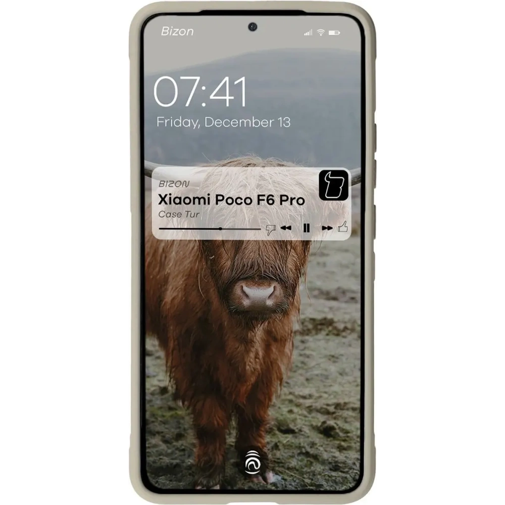 Hurtownia GSM - Pancerne etui Bizon Case Tur do Xiaomi Poco F6 Pro jasnoszare - BIZ6440 - {ean13} - Hurt