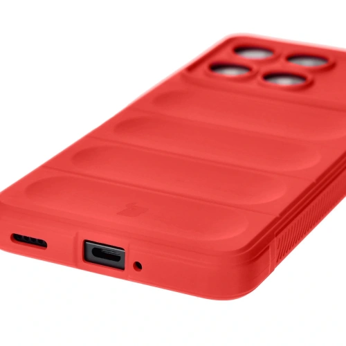 Pancerne etui Bizon Case Tur do Xiaomi Poco F6 Pro czerwone