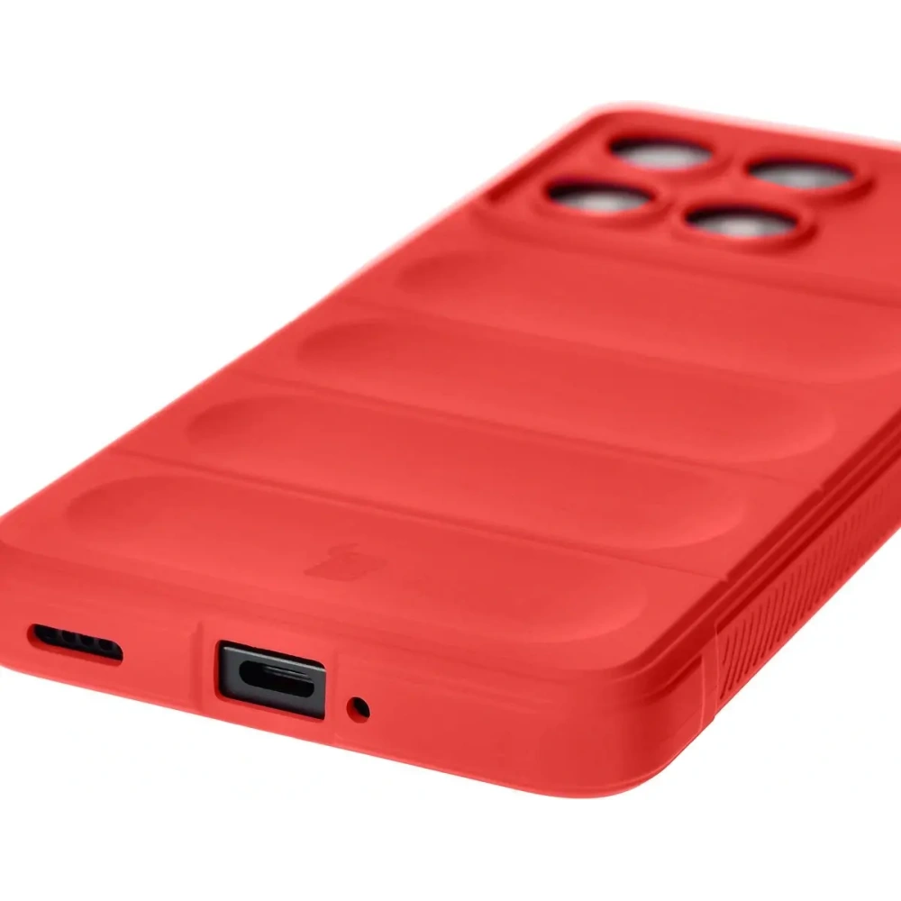 Hurtownia GSM - Pancerne etui Bizon Case Tur do Xiaomi Poco F6 Pro czerwone - BIZ6441 - {ean13} - Hurt