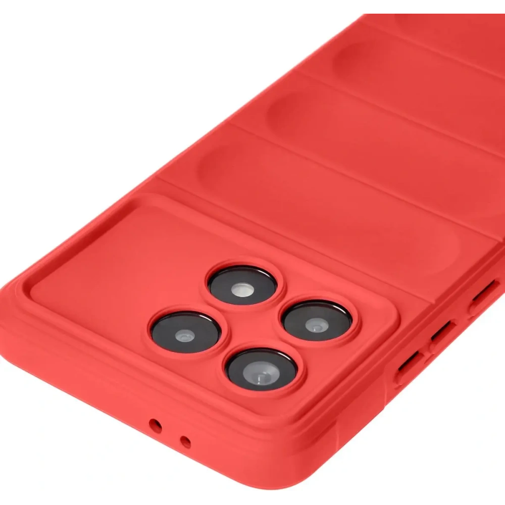 Hurtownia GSM - Pancerne etui Bizon Case Tur do Xiaomi Poco F6 Pro czerwone - BIZ6441 - {ean13} - Hurt