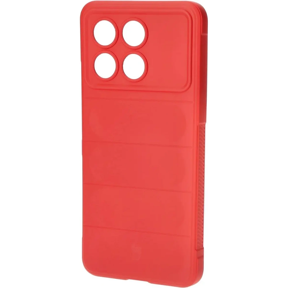 Hurtownia GSM - Pancerne etui Bizon Case Tur do Xiaomi Poco F6 Pro czerwone - BIZ6441 - {ean13} - Hurt