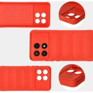 Hurtownia GSM - Bizon Case Tur Xiaomi Poco F6 Pro roșu - BIZ6441 - {ean13} - Hurt