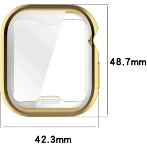 Hurtownia GSM - Etui Bizon Case Watch Felipe do Apple Watch 10 (46mm) złote - BIZ6442 - {ean13} - Hurt