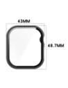 Hurtownia GSM - Bizon Case+Glass Óra Apple Óra 10 46mm fekete - BIZ6443 - {ean13} - Hurt