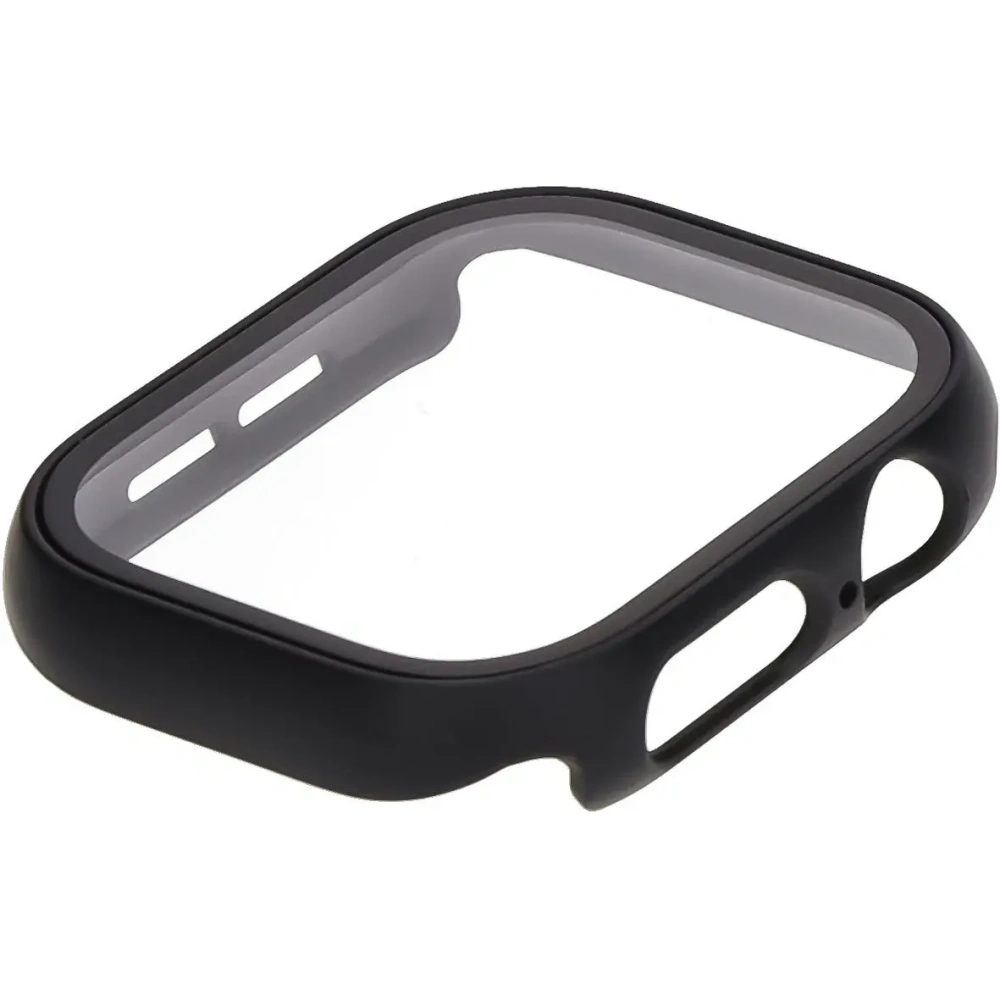 Hurtownia GSM - Bizon Case+Glass Óra Apple Óra 10 46mm fekete - BIZ6443 - {ean13} - Hurt