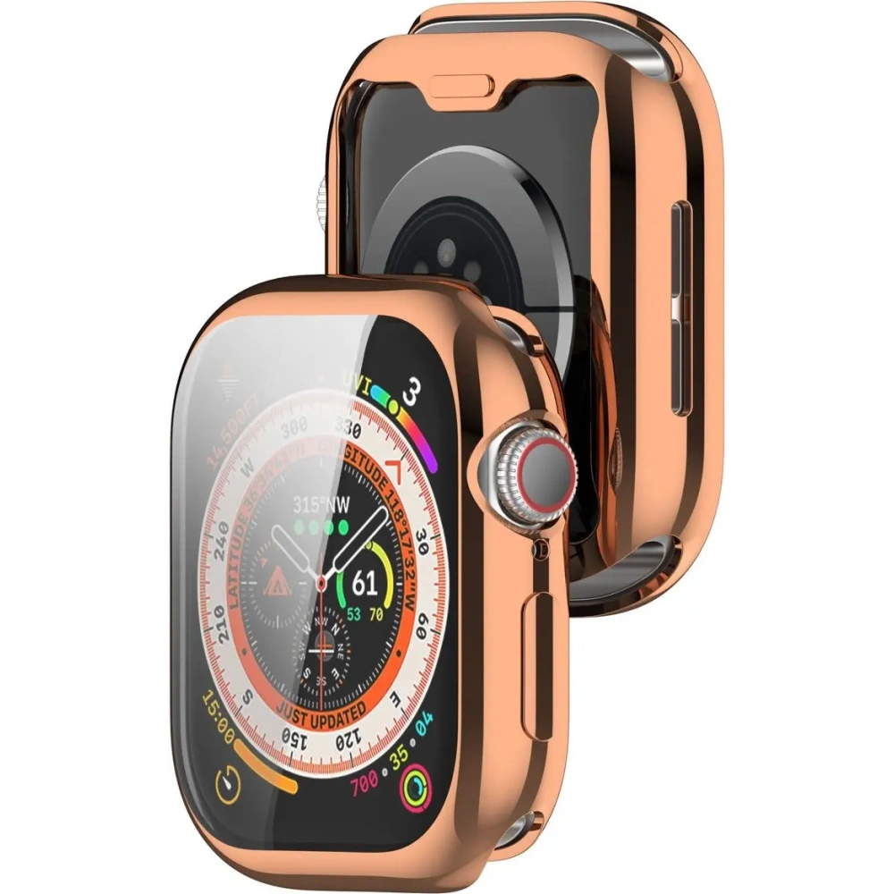 Wholesale Bizon Case Watch Felipe Apple Watch 10 (46mm) rose gold - BIZ6444 - {ean13} - Hurt