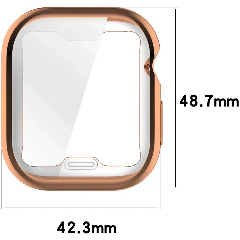 Wholesale Bizon Case Watch Felipe Apple Watch 10 (46mm) rose gold - BIZ6444 - {ean13} - Hurt