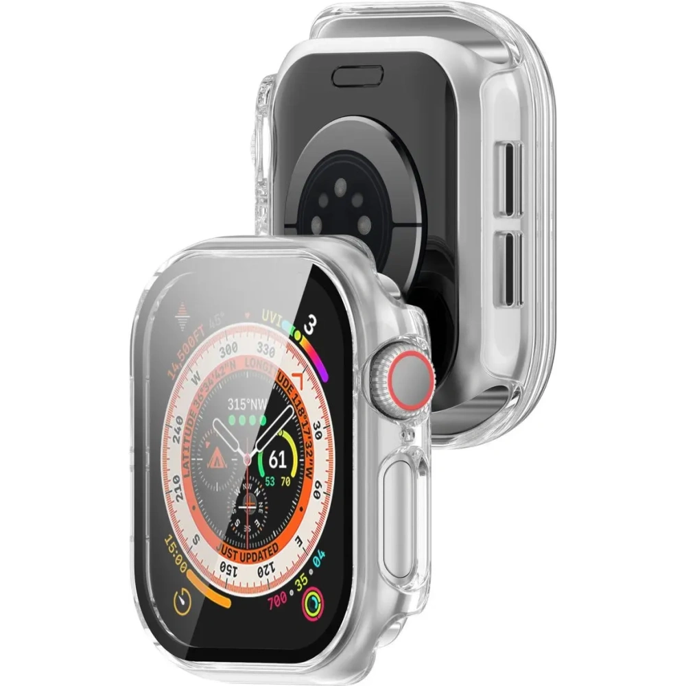 Hurtownia GSM - Bizon Case+Glass Óra Apple Óra 10 46mm tiszta - BIZ6445 - {ean13} - Hurt