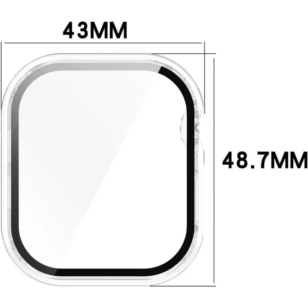 Hurtownia GSM - Bizon Case+Glass Óra Apple Óra 10 46mm tiszta - BIZ6445 - {ean13} - Hurt