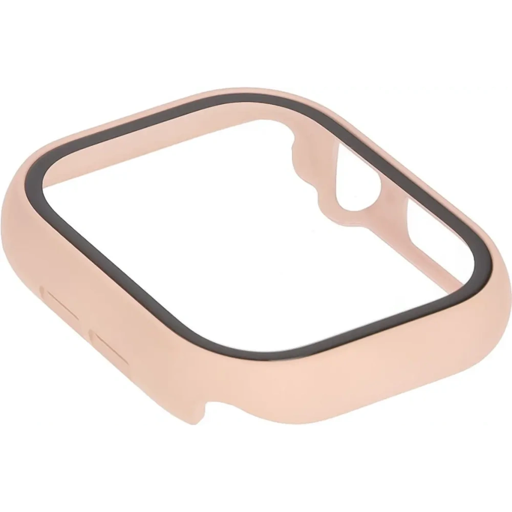 Hurtownia GSM - Bizon Case+Glass óra Apple óra 10 46mm rózsaszín - BIZ6447 - {ean13} - Hurt