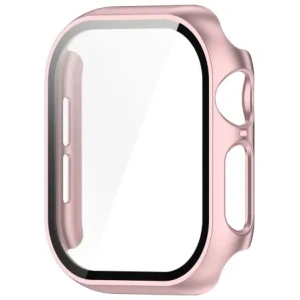 Hurtownia GSM - Etui se sklem na hodinky Bizon Case+Glass Watch do Apple Watch 10 46mm světle růžové - BIZ6448 - {ean13} - Hurt