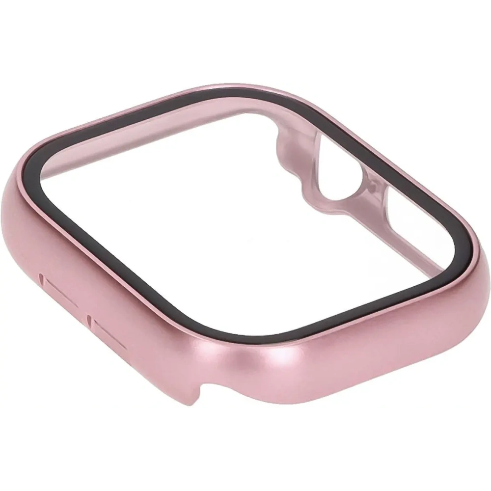 Hurtownia GSM - Bizon Case+Glass Óra Apple Óra 10 46mm világos rózsaszín - BIZ6448 - {ean13} - Hurt
