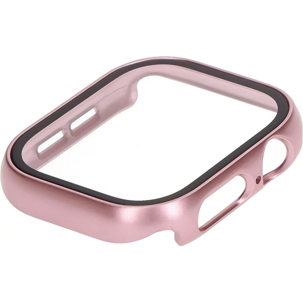 Hurtownia GSM - Bizon Case+Glass Óra Apple Óra 10 46mm világos rózsaszín - BIZ6448 - {ean13} - Hurt