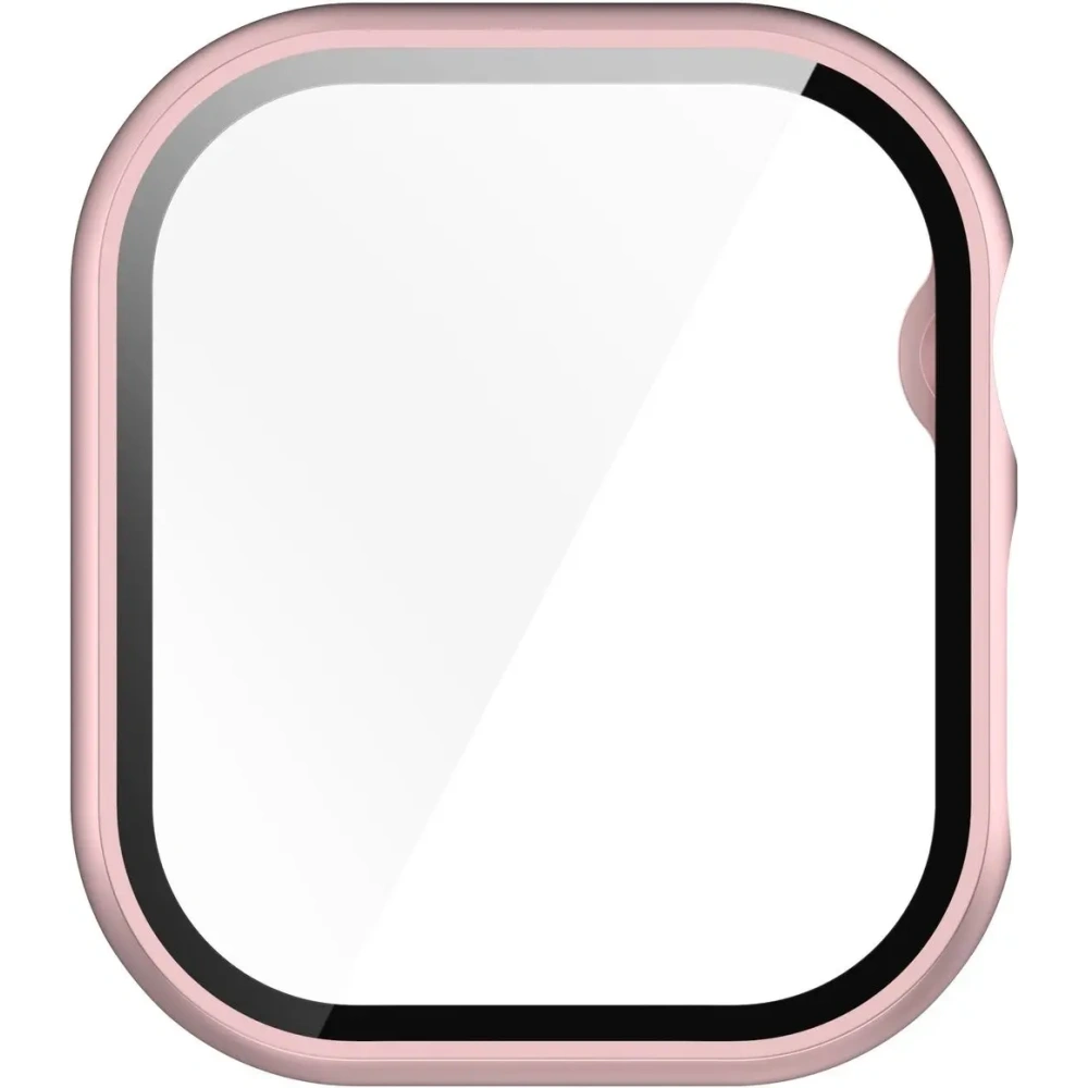 Hurtownia GSM - Etui ze szkłem do zegarka Bizon Case+Glass Watch do Apple Watch 10 46mm jasnoróżowe - BIZ6448 - {ean13} - Hurt