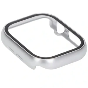 Hurtownia GSM - Etui se sklem na hodinky Bizon Case+Glass Watch pro Apple Watch 10 46mm stříbrné - BIZ6449 - {ean13} - Hurt