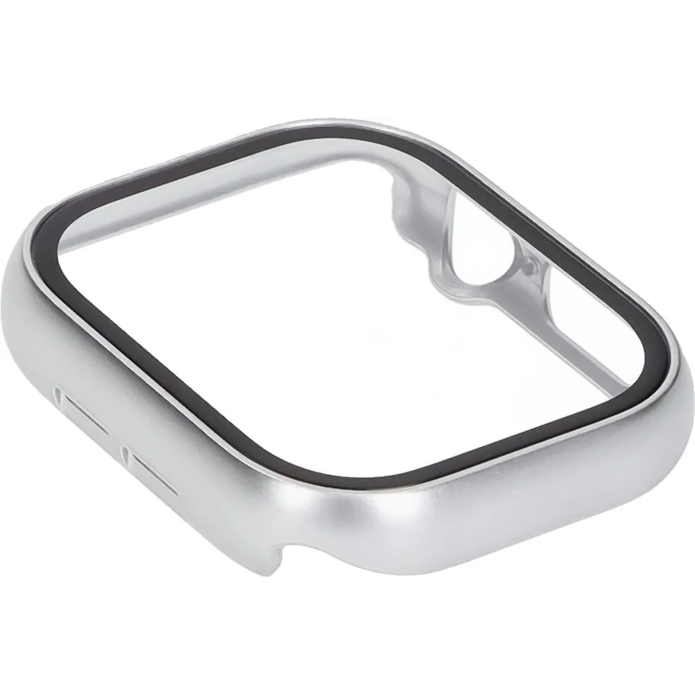 Hurtownia GSM - Bizon Case+Glass Óra Apple Óra 10 46mm ezüst - BIZ6449 - {ean13} - Hurt