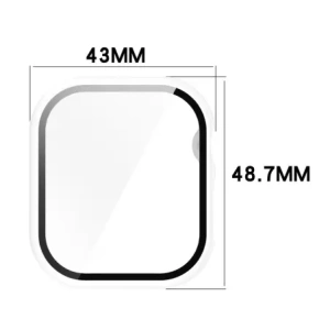 Hurtownia GSM - Bizon Case+Glass Óra Apple Óra 10 46mm fehér - BIZ6451 - {ean13} - Hurt