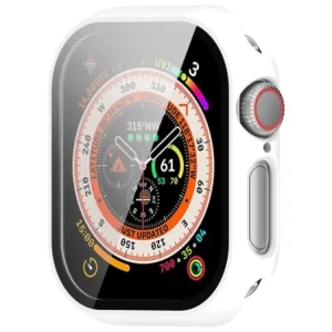 Hurtownia GSM - Etui ze szkłem do zegarka Bizon Case+Glass Watch do Apple Watch 10 46mm bílé - BIZ6451 - {ean13} - Hurt