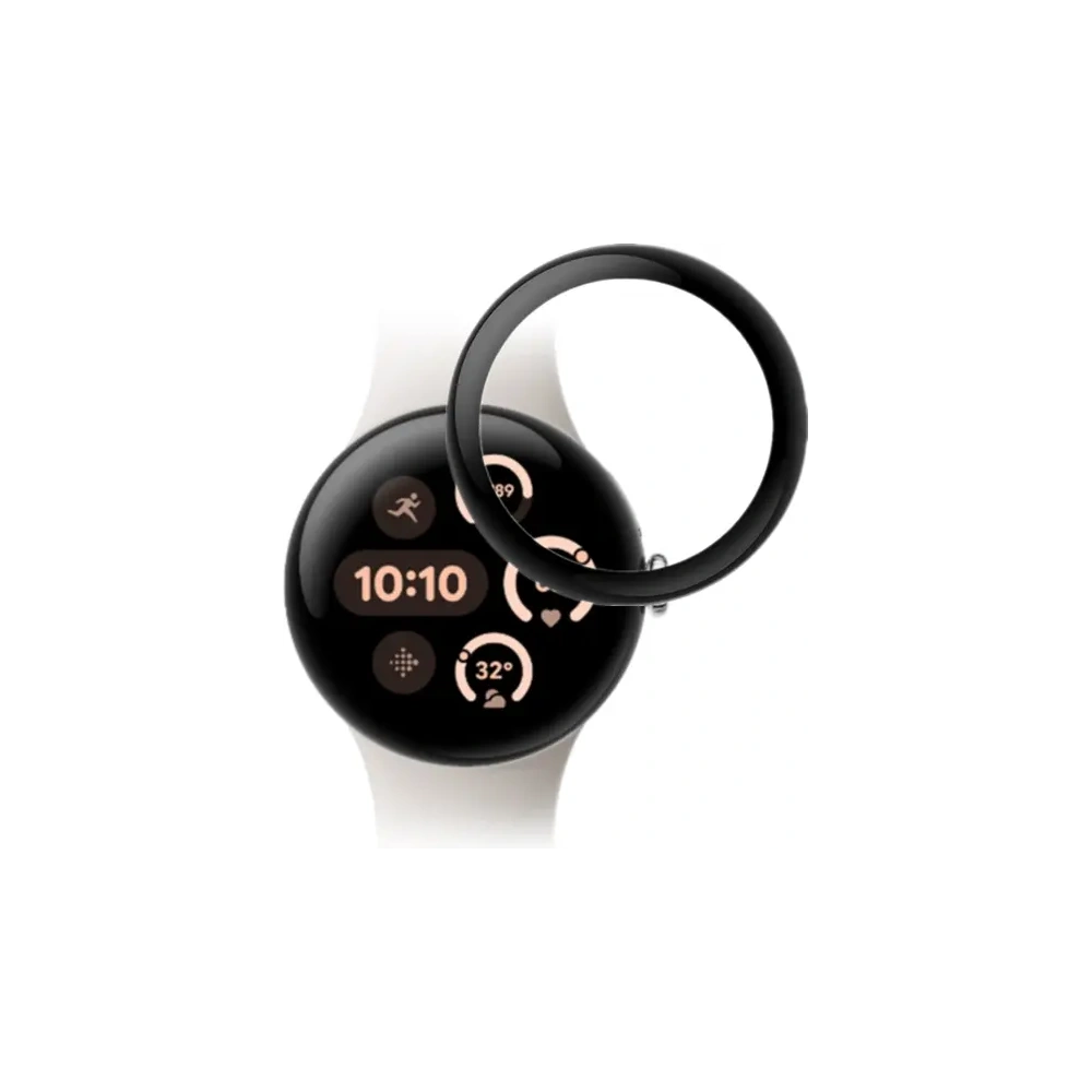 Wholesale Bizon Glass Watch Edge Hybrid Google Pixel 3 41 mm black - BIZ6452 - {ean13} - Hurt