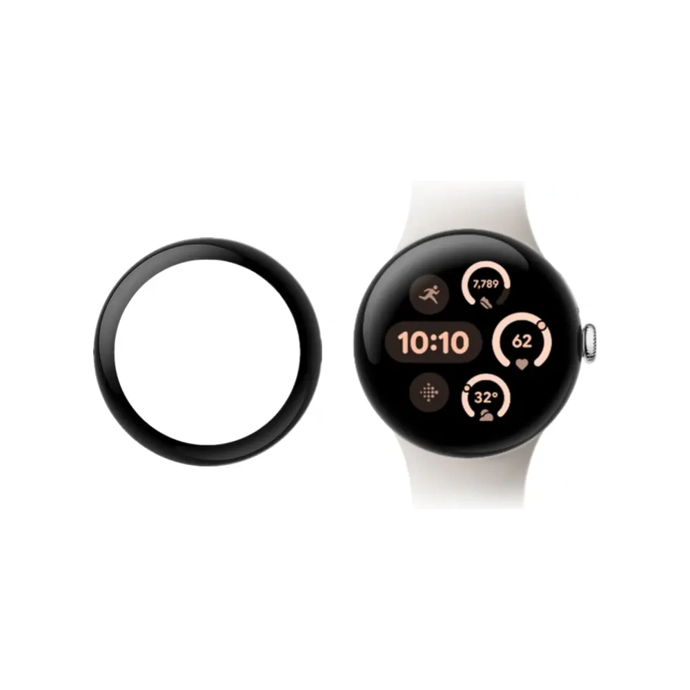 Wholesale Bizon Glass Watch Edge Hybrid Google Pixel 3 41 mm black - BIZ6452 - {ean13} - Hurt